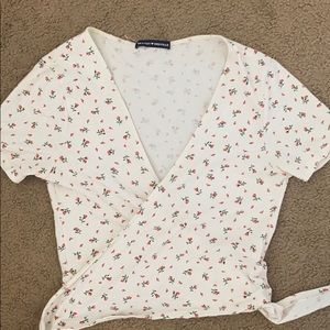 Brandy Melville Rae Wrap Top